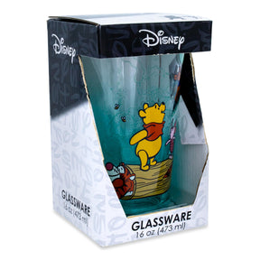 Disney Winnie the Pooh and Friends Pint Glass | Holds 16 Ounces