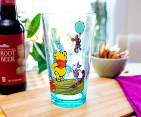 Disney Winnie the Pooh and Friends Pint Glass | Holds 16 Ounces