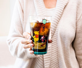 Disney Winnie the Pooh and Friends Pint Glass | Holds 16 Ounces