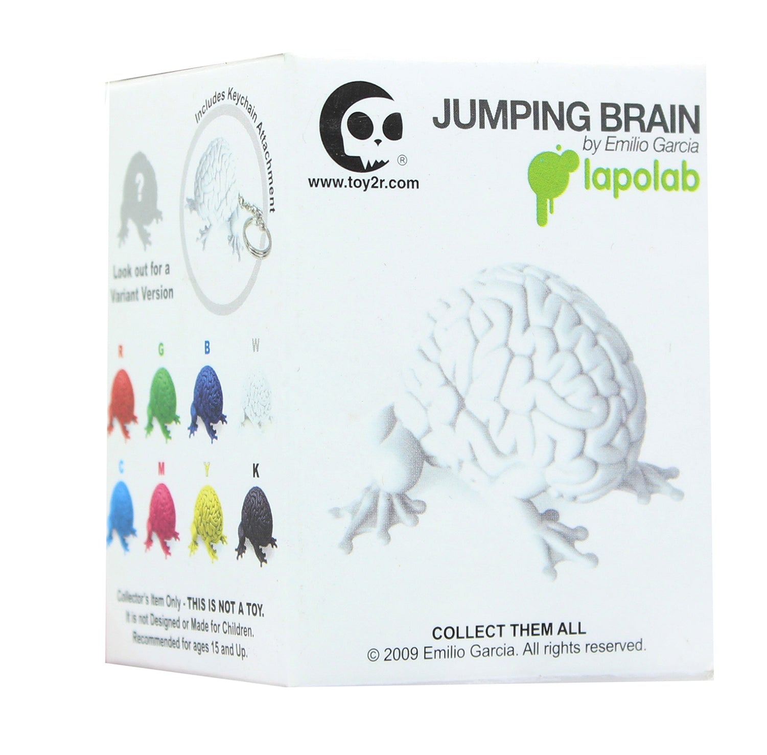 Jumping Brain Series 2" Figure With Keychain Single Random Figure