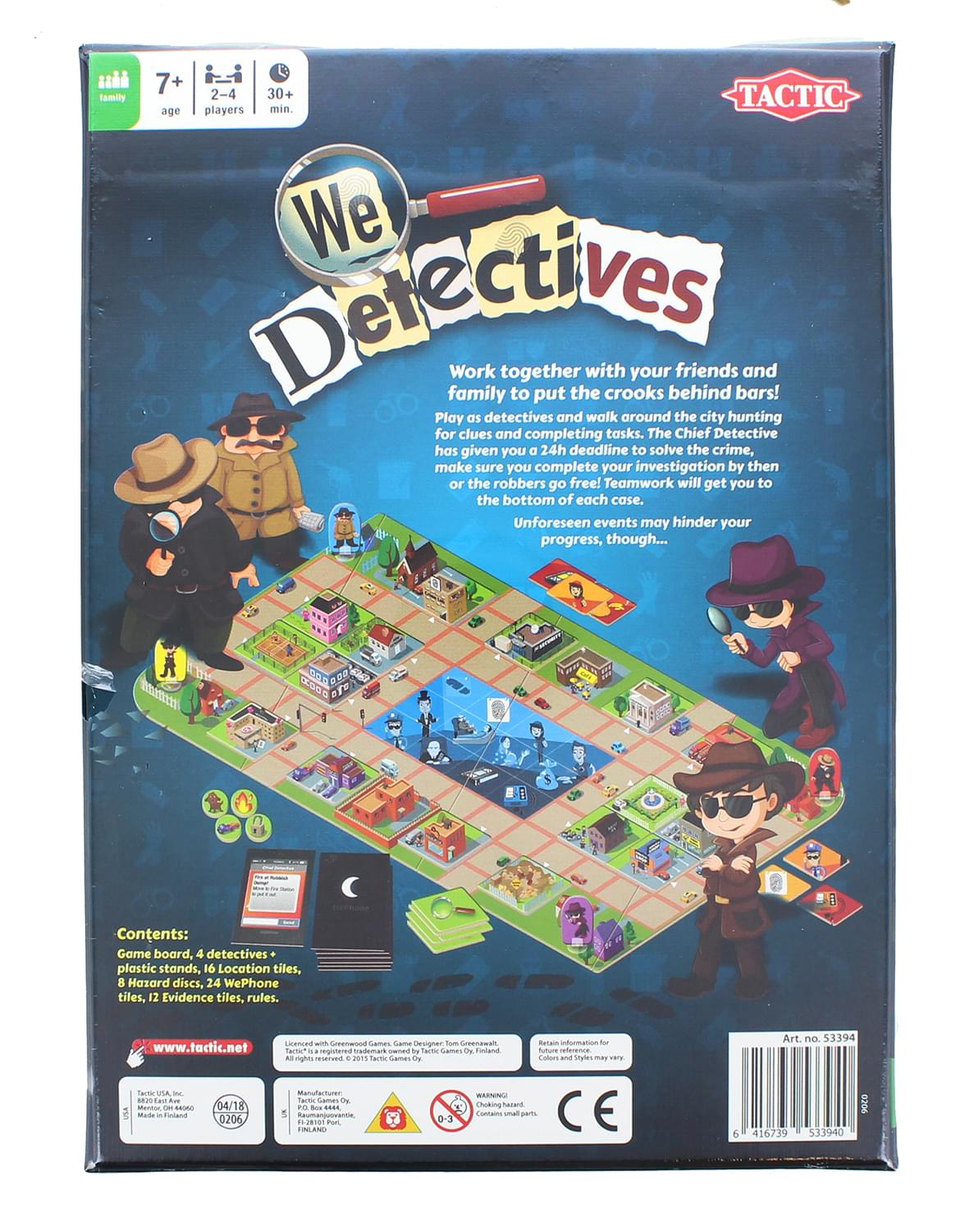 We Detectives Family Board Game | For 2-4 Players
