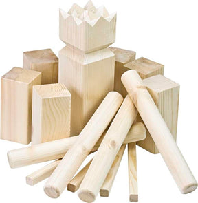 Kubb | Outdoor Wooden Blocks Game | For 2+ Players