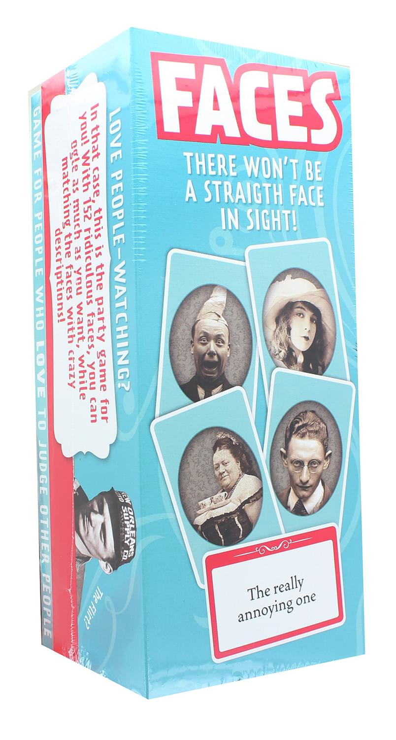 Faces Party Game | For 3-8 Players