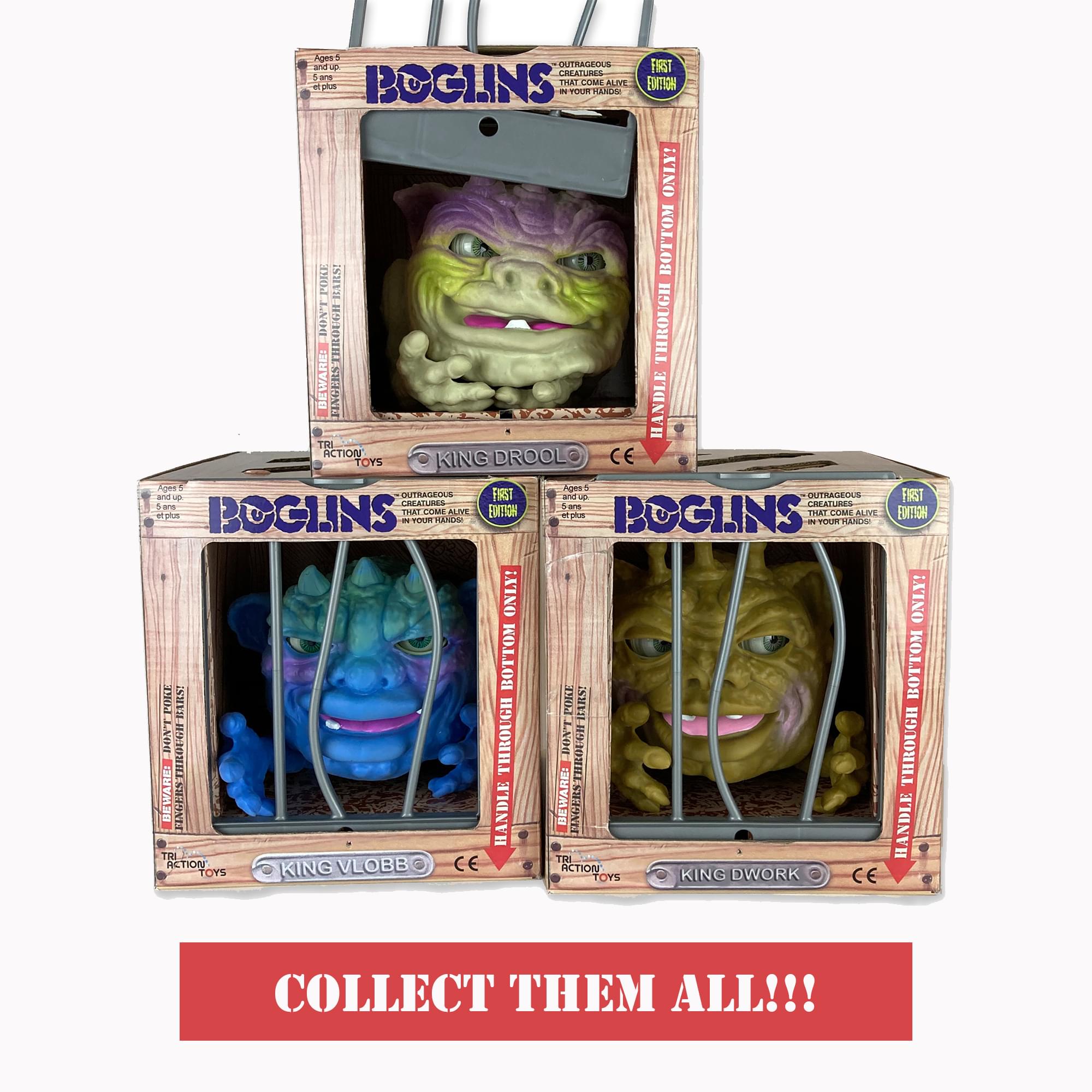 Boglins 8-Inch Foam Monster Puppet | King Drool