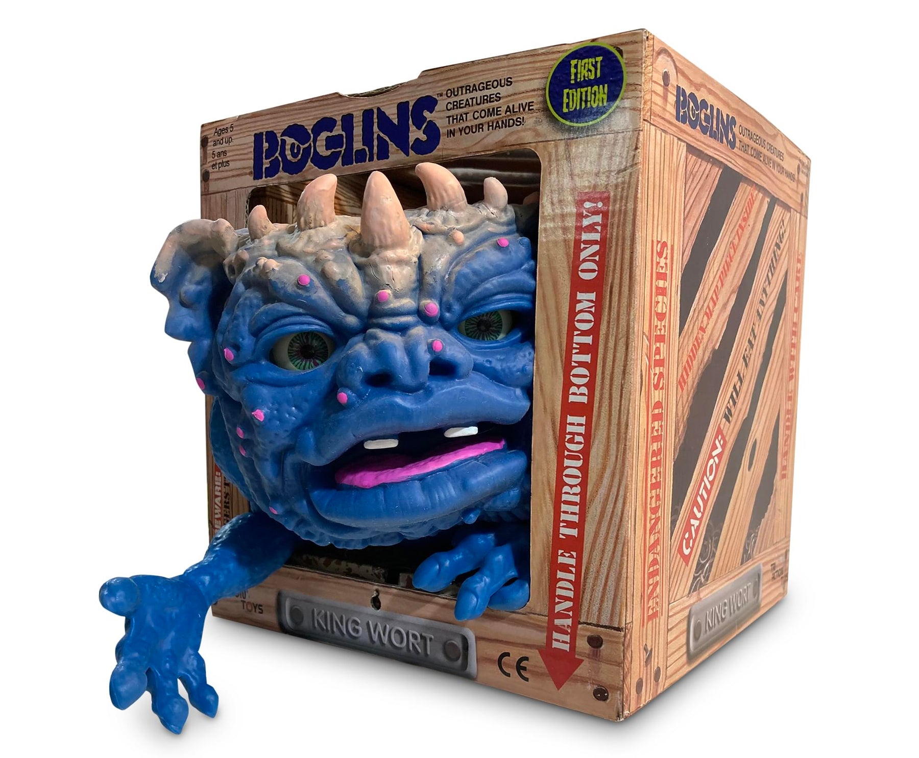 Boglins 8 Inch Foam Monster Puppet | King Wort