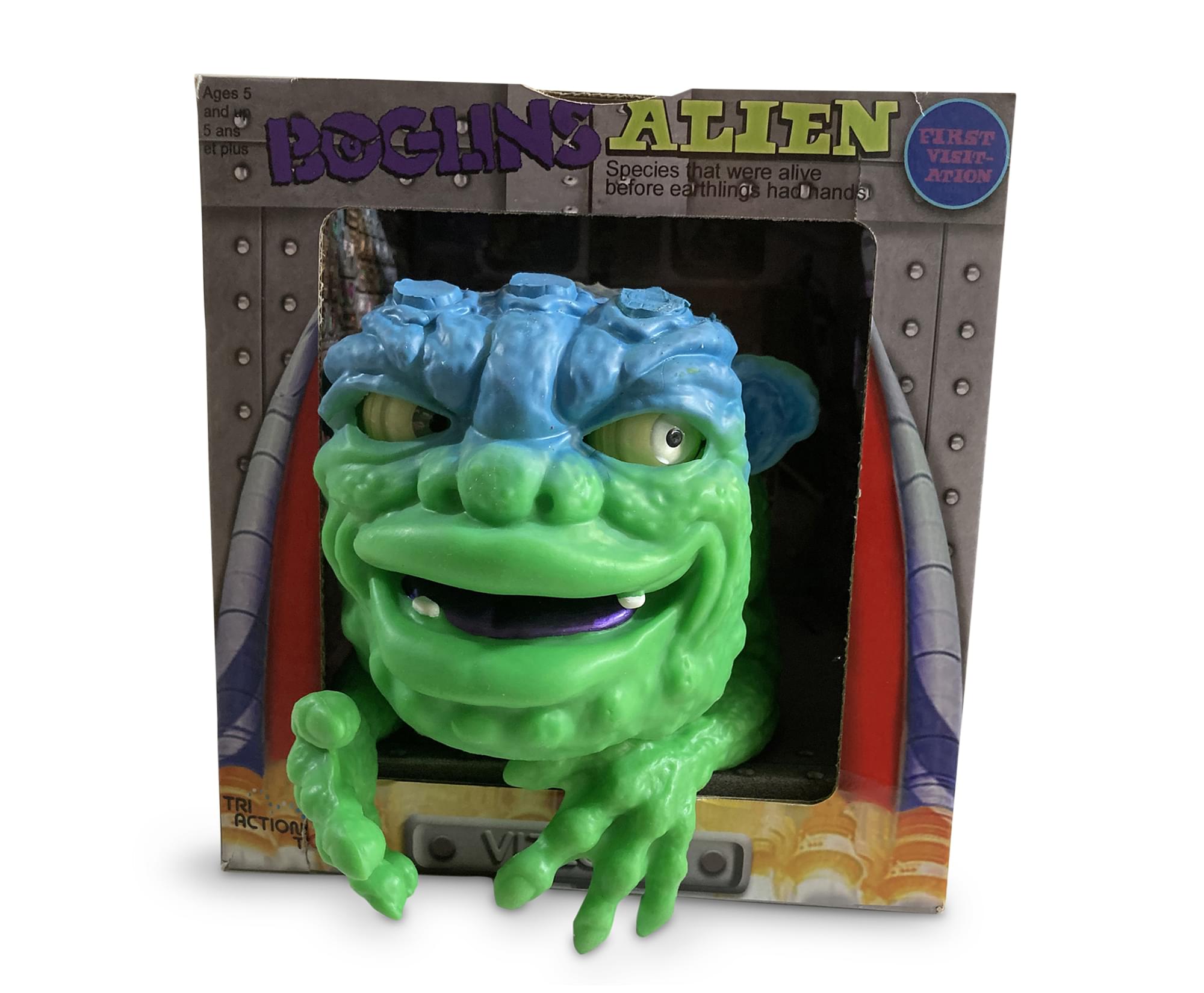 Boglins 8-Inch Foam Monster Puppet | Alien Vizlobb