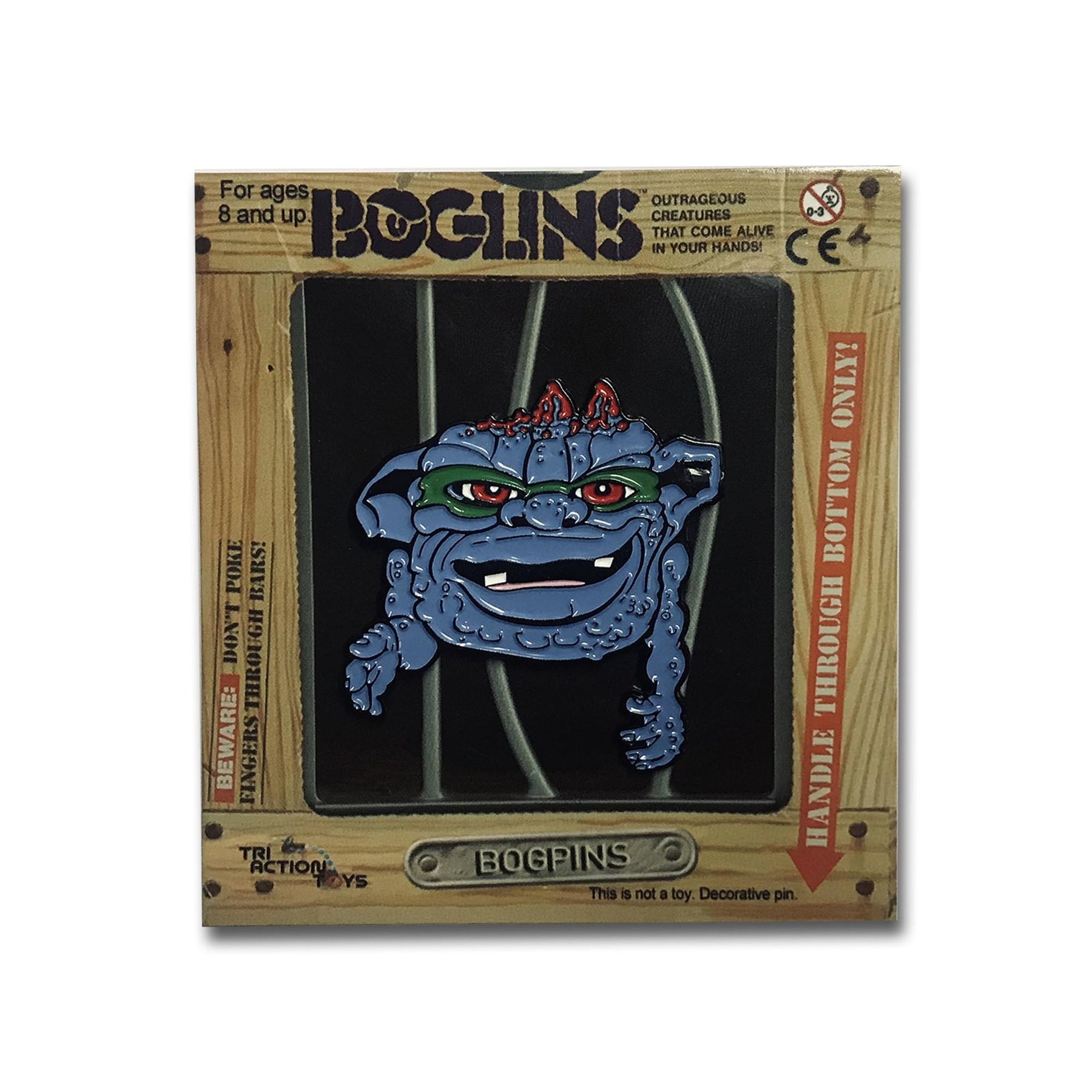 Boglins Red Eyed King Vlobb Enamel Collector Pin