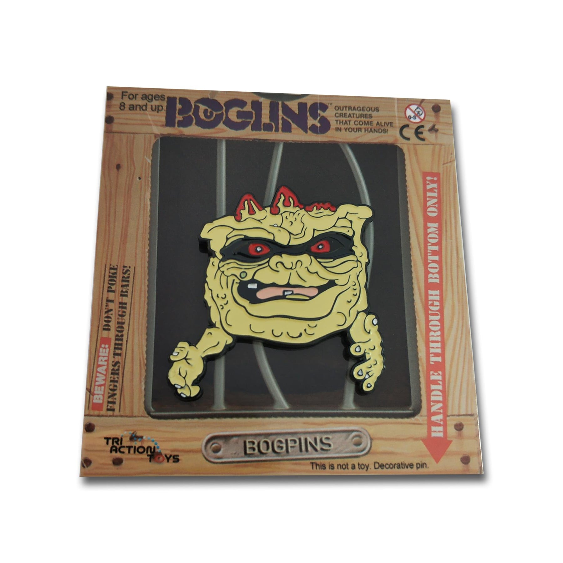 Boglins Red Eyed King Drool Enamel Collector Pin