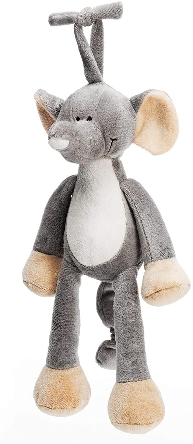 Teddykompaniet Diinglisar Collection 10 Inch Musical Plush Animal | Elephant