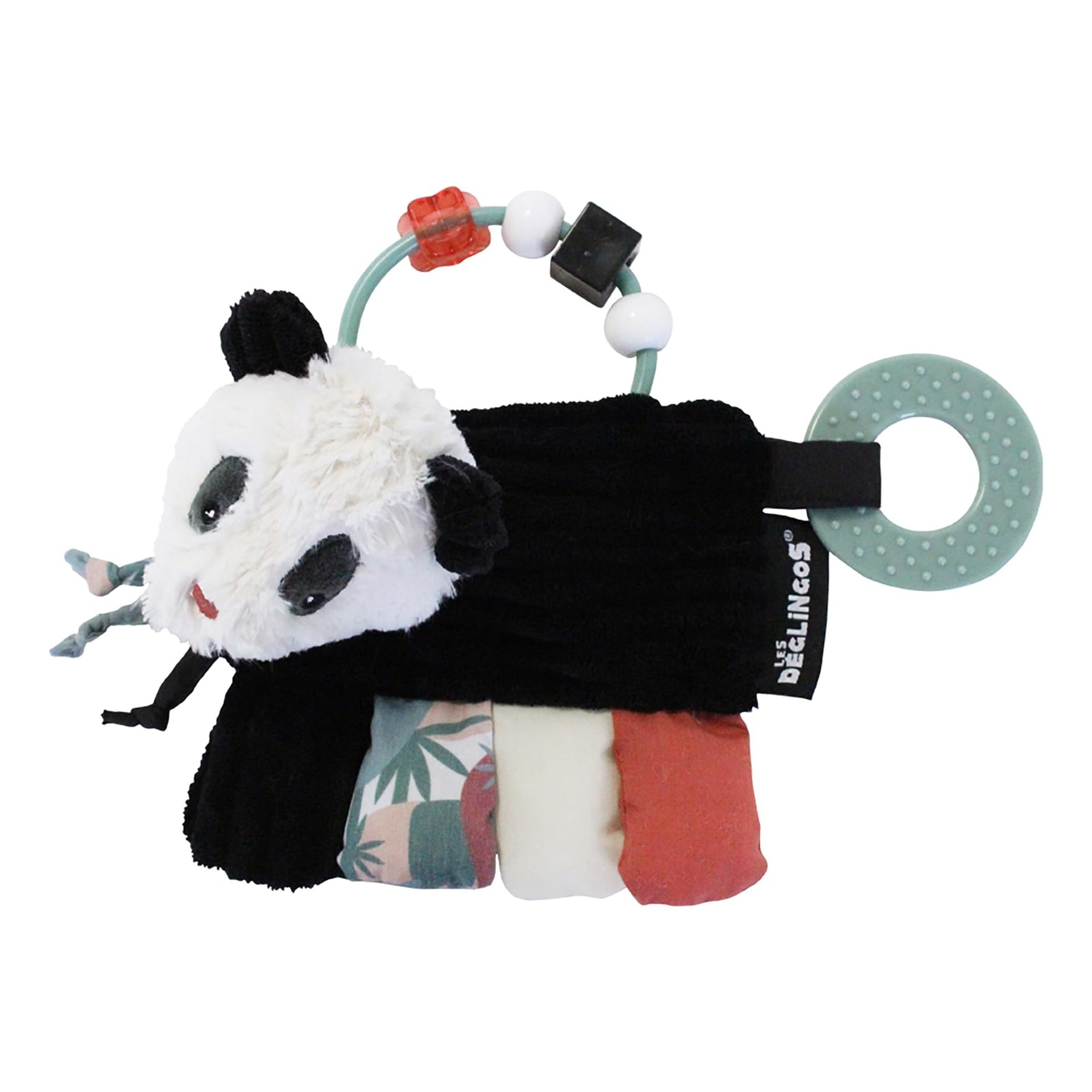 Les Deglingos Baby Activity Rattle | Rototos the Panda