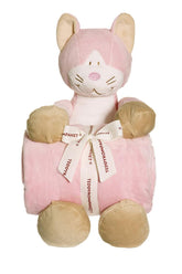 Teddykompaniet Diinglisar Collection 11 Inch Plush Cat and Blanket Set