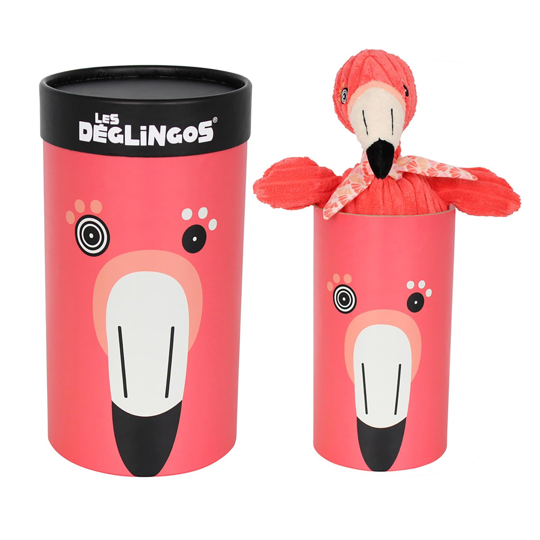 Les Deglingos Simply Small Plush | Flamingos the Flamingo