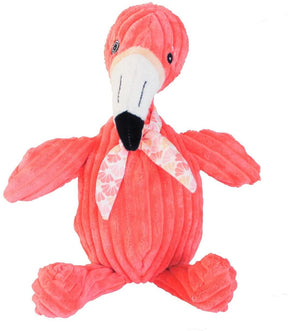 Les Deglingos Big Simply Plush Animal In Tube | Flamingos the Flamingo