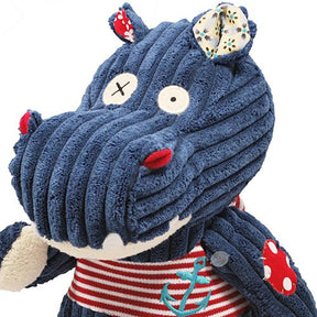 Les Deglingos Originals Plush Animal | Hippos the Hippo
