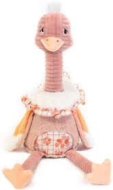 Les Deglingos Orginals Plush Animal | Pomelos the Ostrich