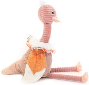 Les Deglingos Orginals Plush Animal | Pomelos the Ostrich