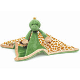 Teddykompaniet Diinglisar Collection 11 Inch Plush Animal Blanket | Turtle