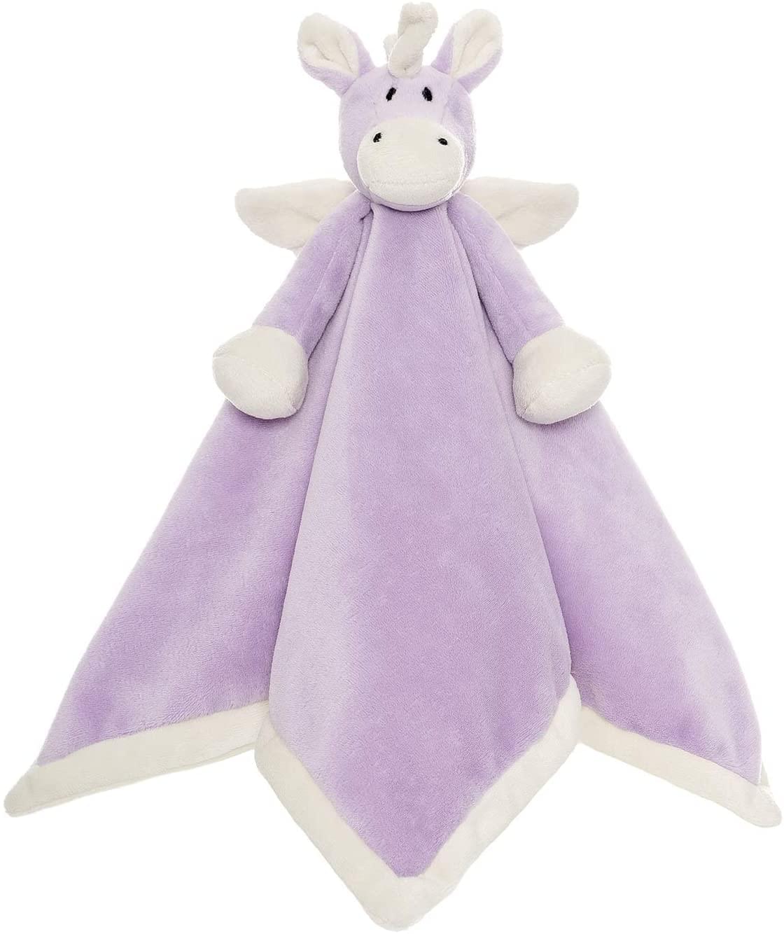 Teddykompaniet Diinglisar Collection 11 Inch Plush Animal Blanket | Unicorn