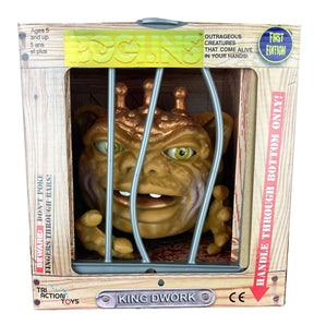 Boglins Foam Monster Puppet | Gold Horned King Dwork