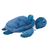 Les Deglingos Ptipotos Savenou Mama & Baby Turtle Plush | Blue