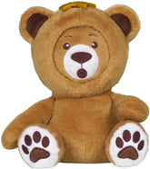WhatsItsFace 12 Inch Teddy Bear Plush with 3 Different Faces