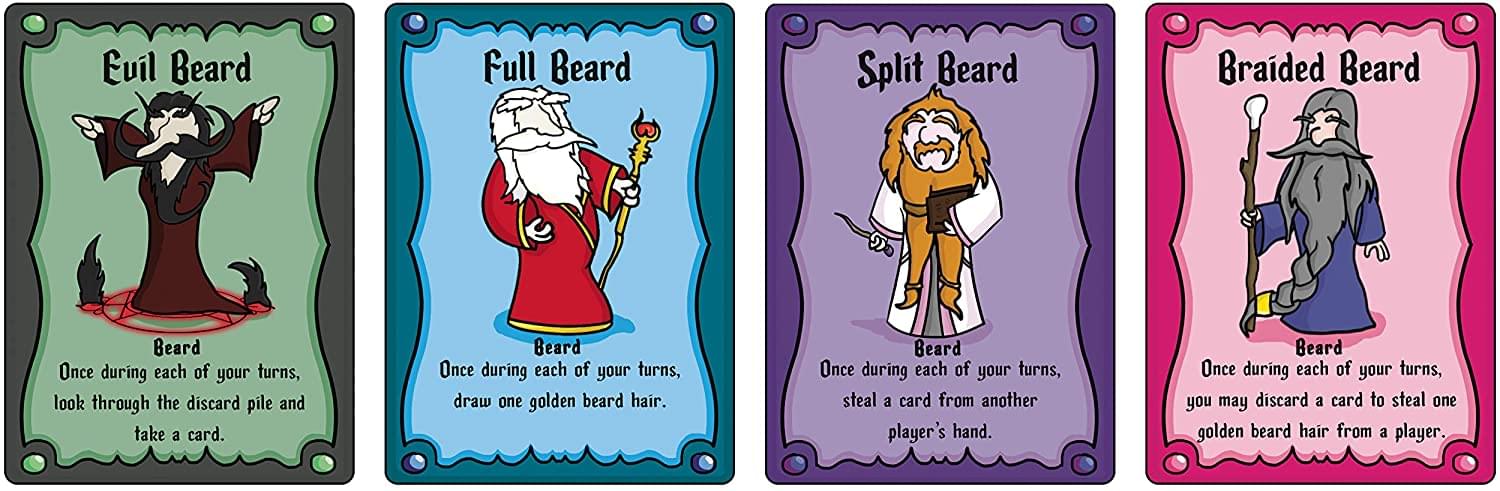 Beard Wizards Card Game | 2-5 Players
