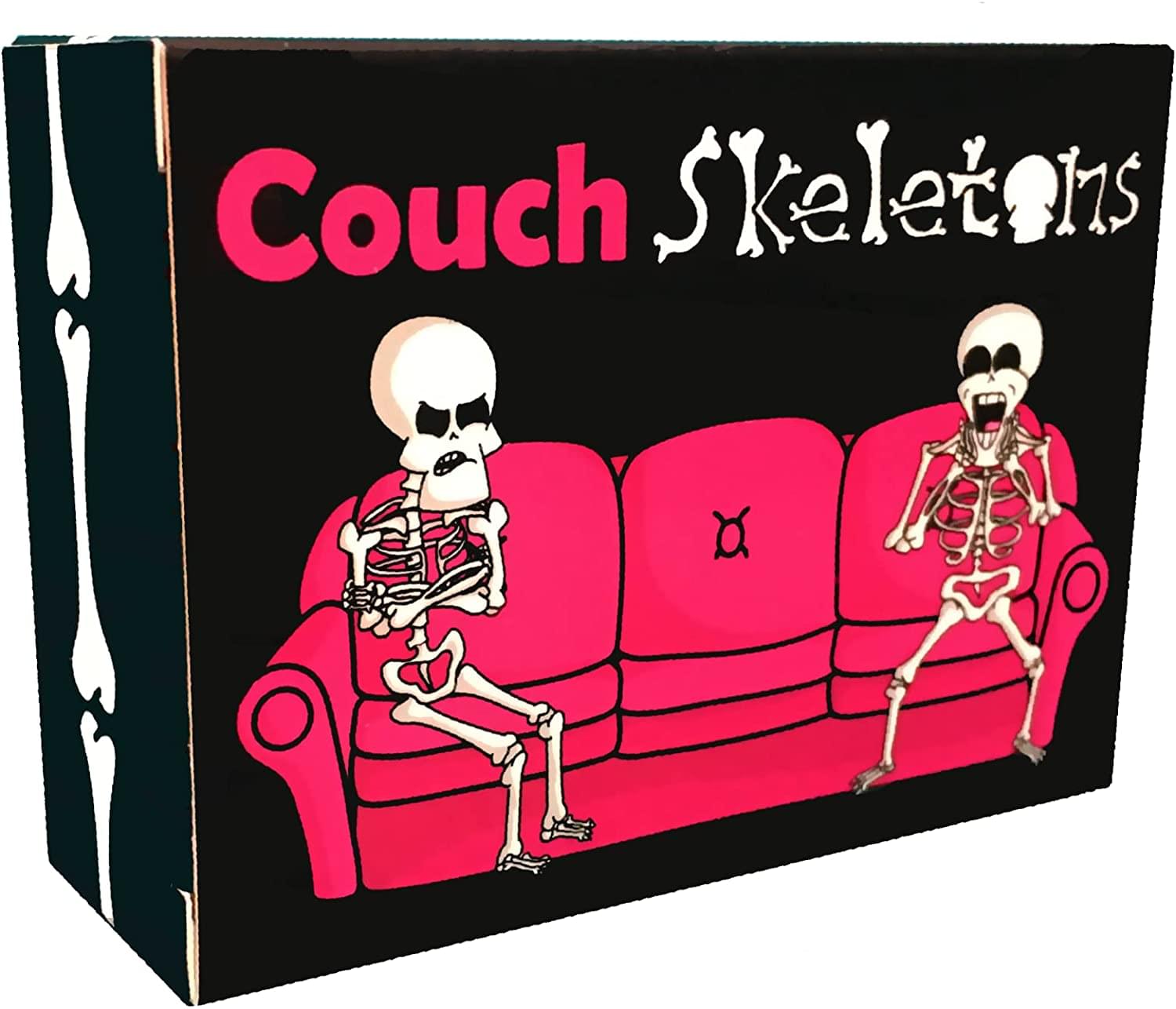 Couch Skeletons Card Game For 2 Players