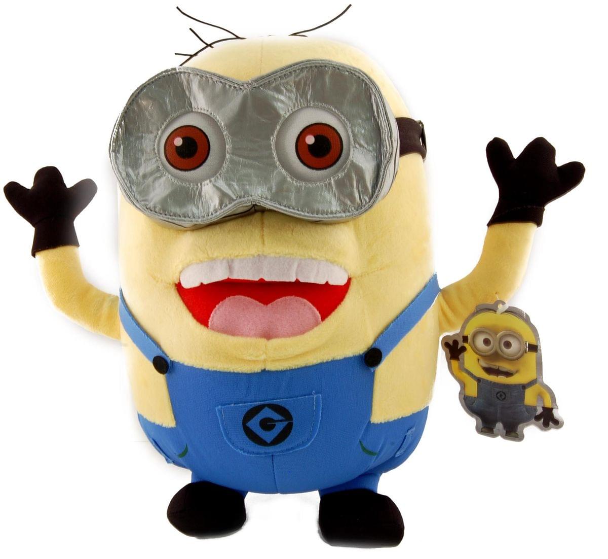 Despicable Me 2, 2 Eyed With Open Mouth Minion Jorge 12" Plush