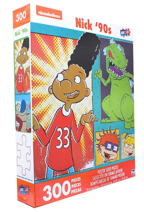 Nick 90s Rugrats 300 Piece Poster Sized Jigsaw Puzzle