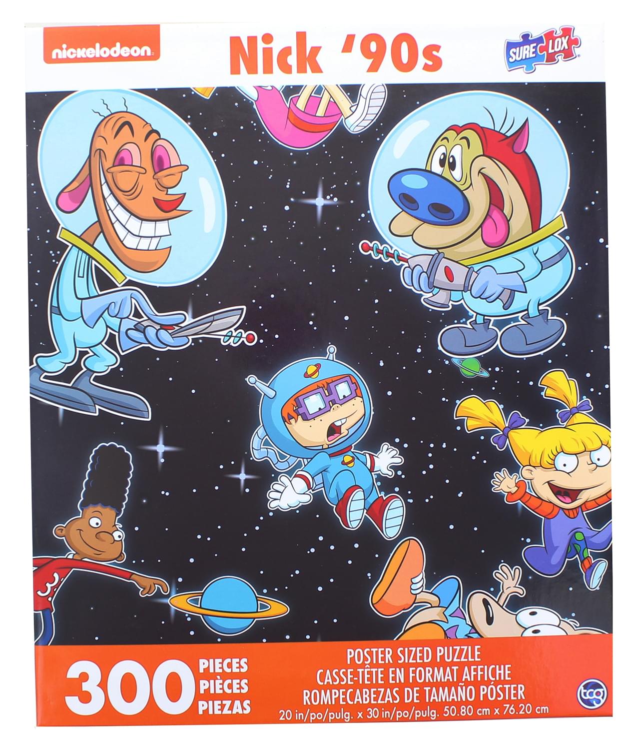 Nick 90s Space 300 Piece Poster Sized Jigsaw Puzzle