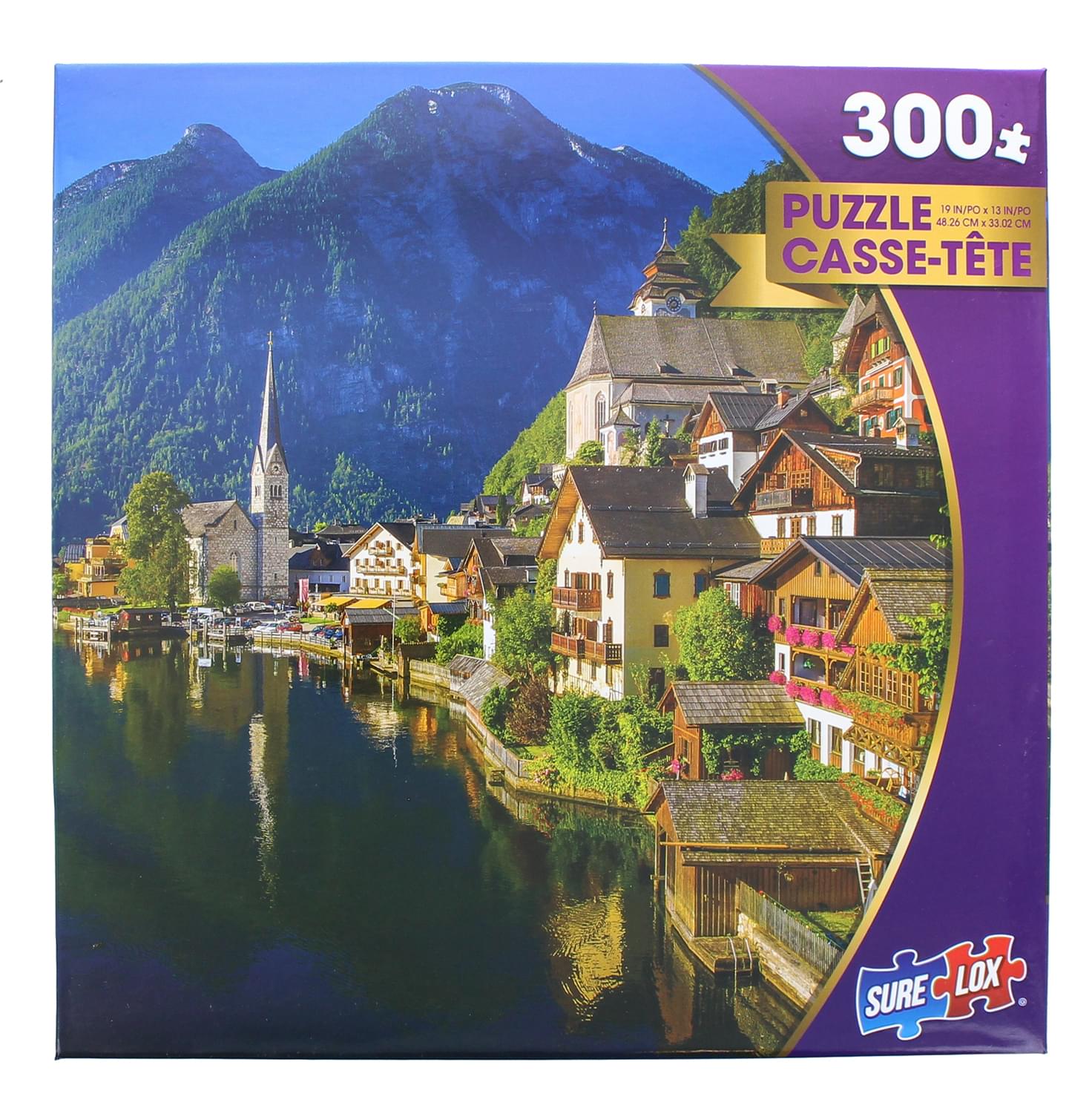 Hallstate Lakeside Town 300 Piece Jigsaw Puzzle