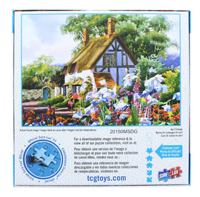 Manors & Cottages 1000 Piece Jigsaw Puzzle | April Cottage