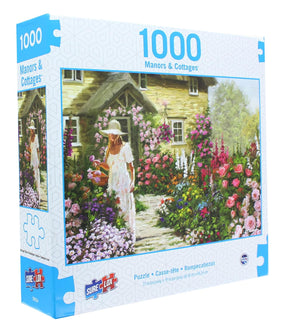 Manors & Cottages 1000 Piece Jigsaw Puzzle | Secret Garden