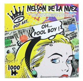 Nelson De La Nuez King Of Pop Art 1000 Piece Jigsaw Puzzle | Pool Boy