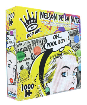 Nelson De La Nuez King Of Pop Art 1000 Piece Jigsaw Puzzle | Pool Boy
