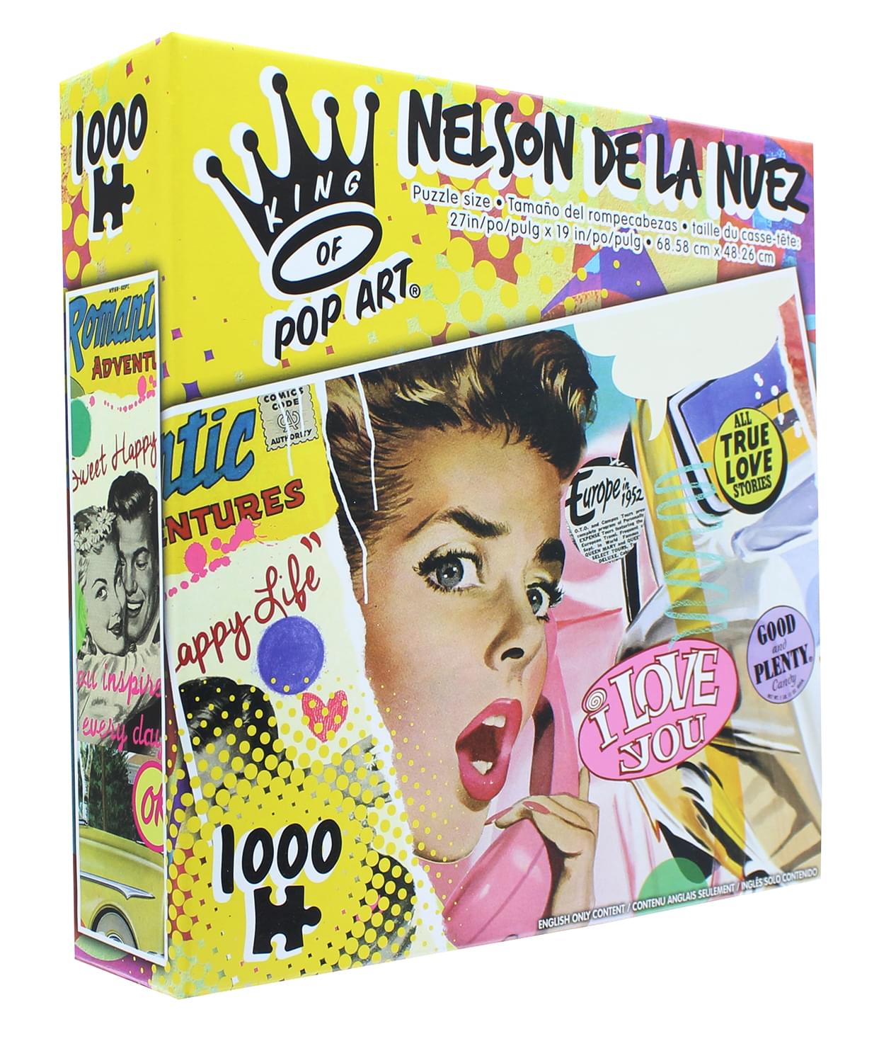 Nelson De La Nuez King Of Pop Art 1000 Piece Jigsaw Puzzle | Sweet Happy Life