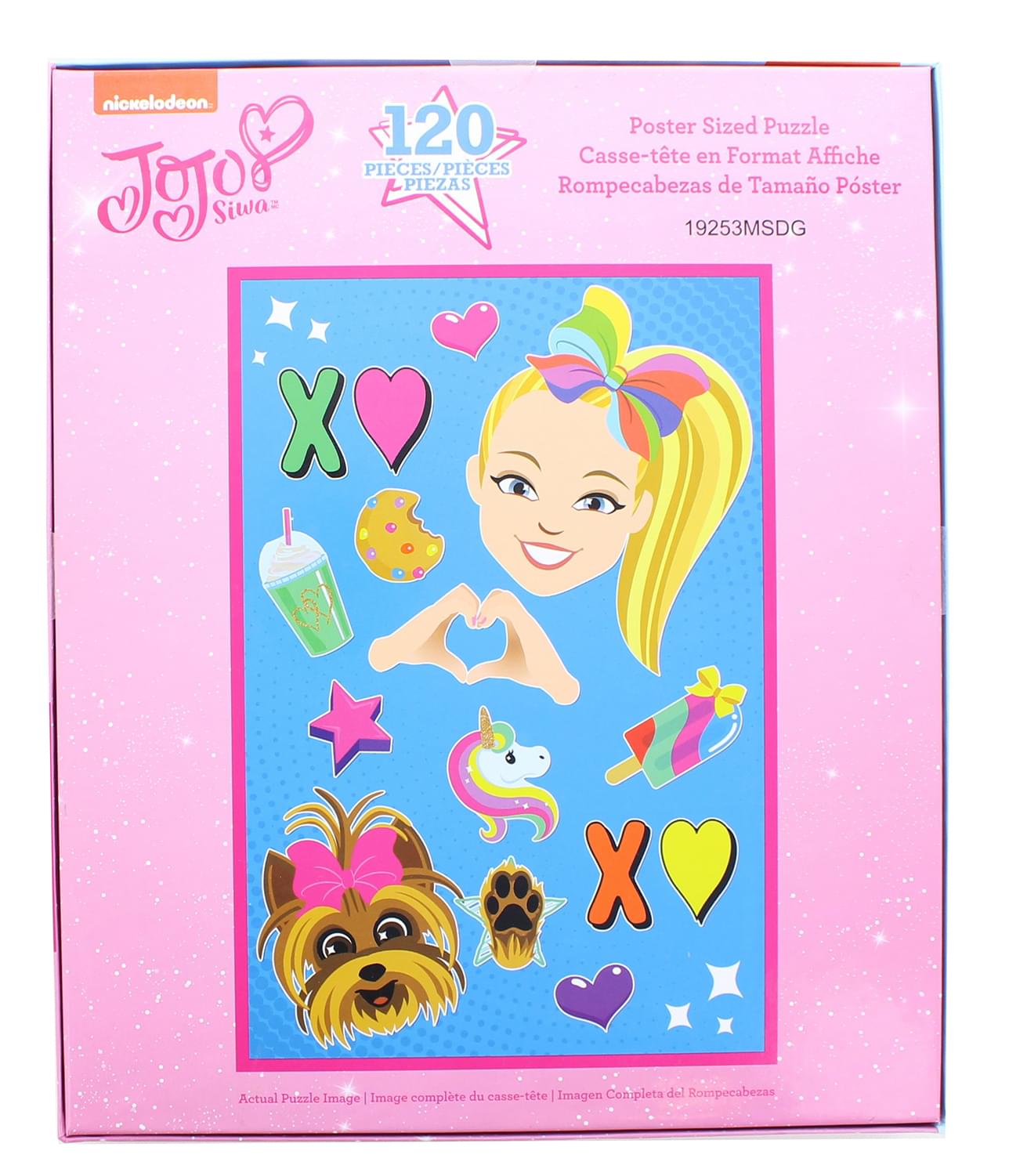 Jojo Siwa 120 Piece Kids Poster Sized Jigsaw Puzzle