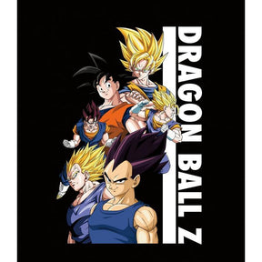 Dragon Ball Z Group Long Sleeve Men's Shirt | Black