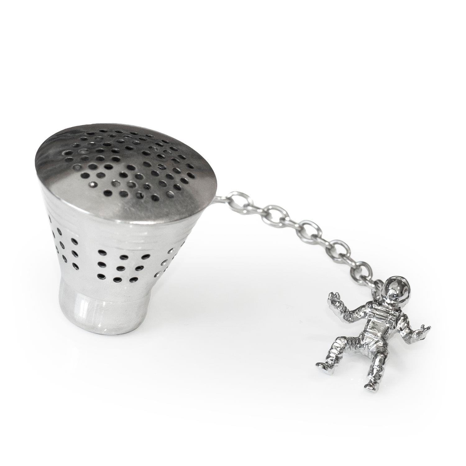 Space Capsule w Astronaut Stainless Steel Tea Infuser