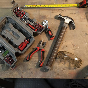 Marvel Avengers Thor's Hammer 44-Piece Tool Set | Mjolnir Toolbox All-In-One Kit