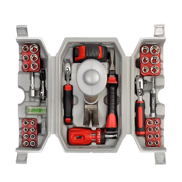 Marvel Avengers Thor's Hammer 44-Piece Tool Set | Mjolnir Toolbox All-In-One Kit