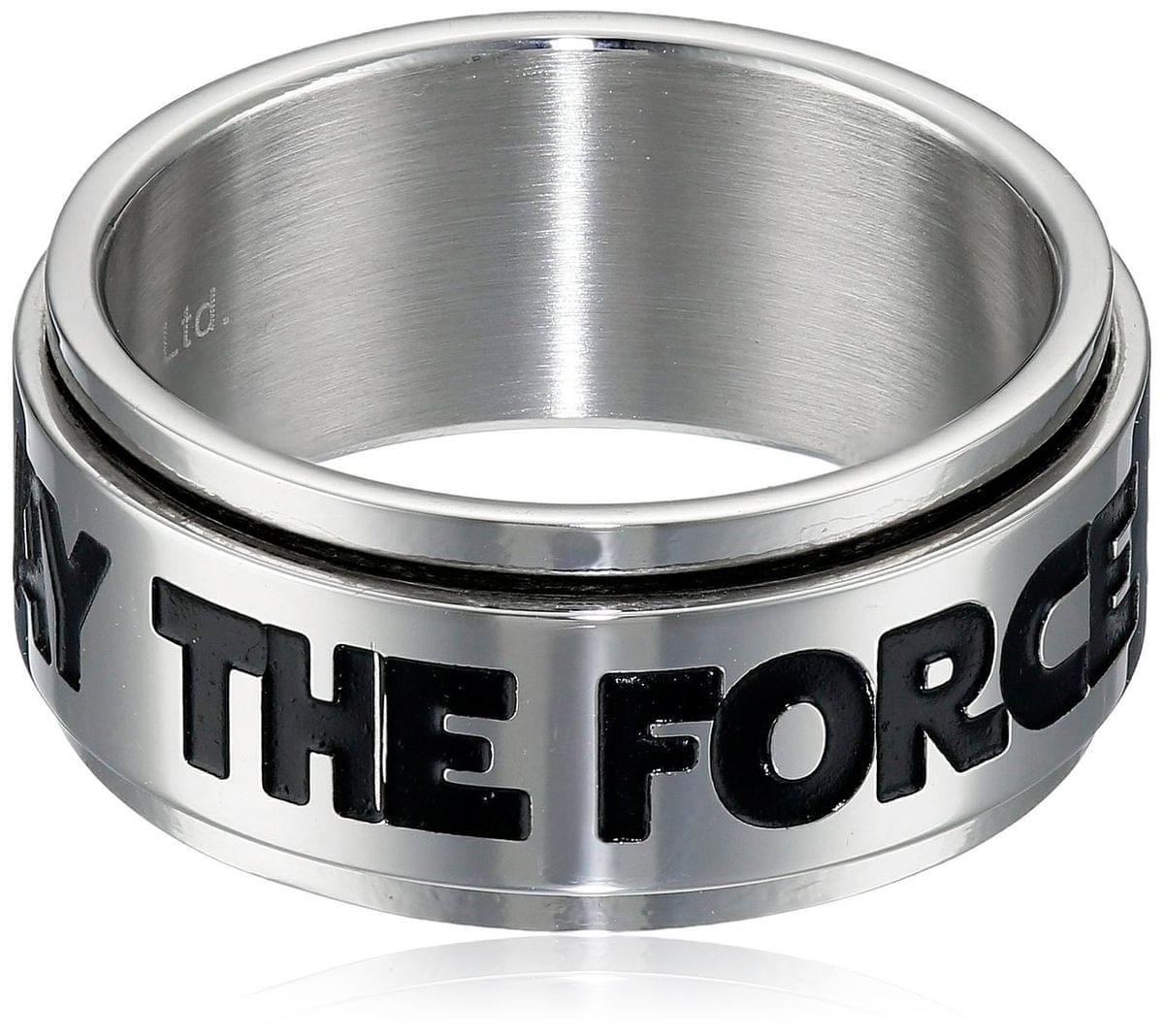 Star Wars Men's Stainless Steel Spinner Ring