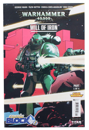 Warhammer 40K "Will of Iron" #1 (Comic Block Exclusive Cover)
