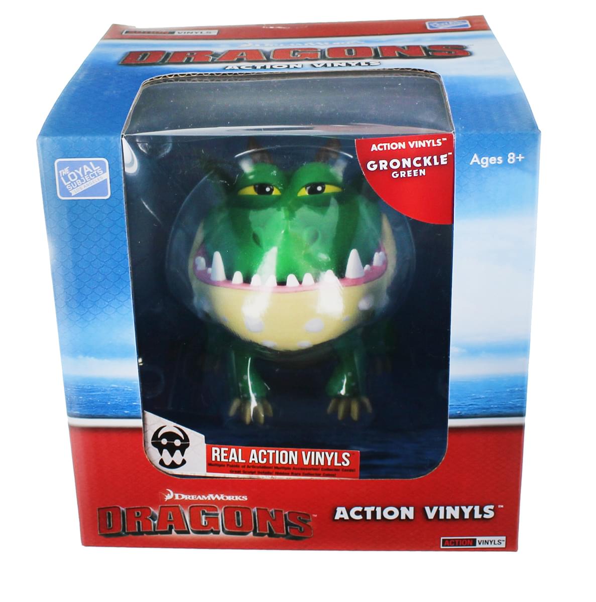 How To Train Your Dragon 6"-7" Action Vinyl: Gronckle (Green)
