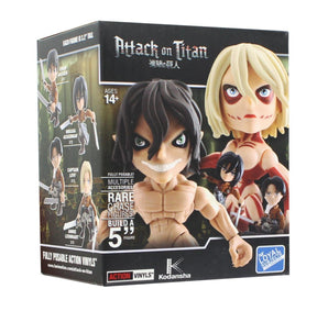 Attack on Titan Blind Box 3" Action Vinyls Series 1, Sealed Case of 12