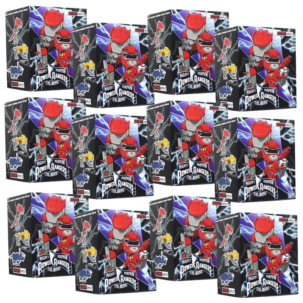 Power Rangers Wave 2 Blind Box Action Vinyls - Case of 12 | Free Shipp