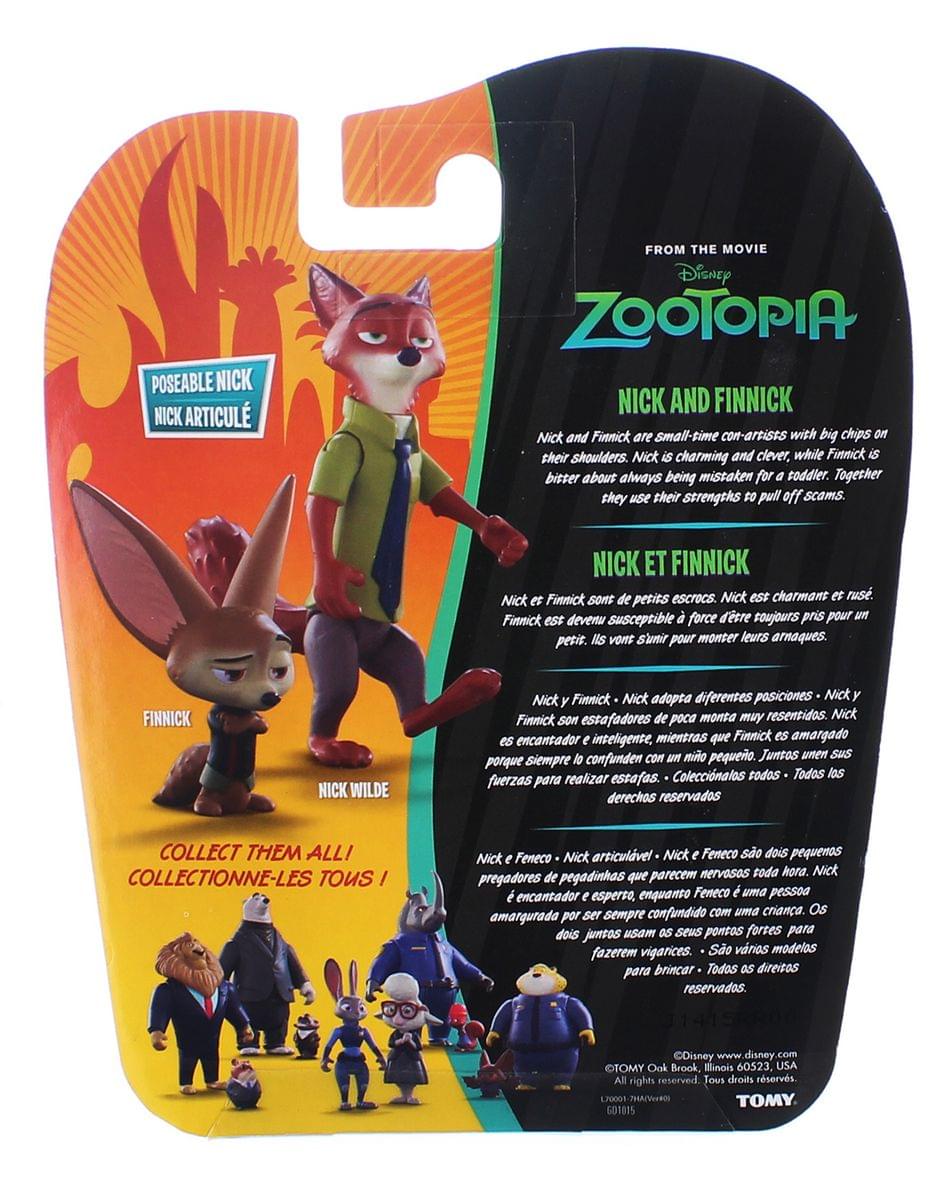 Disney Zootopia Character 2-Pack Nick & Finnick Figures