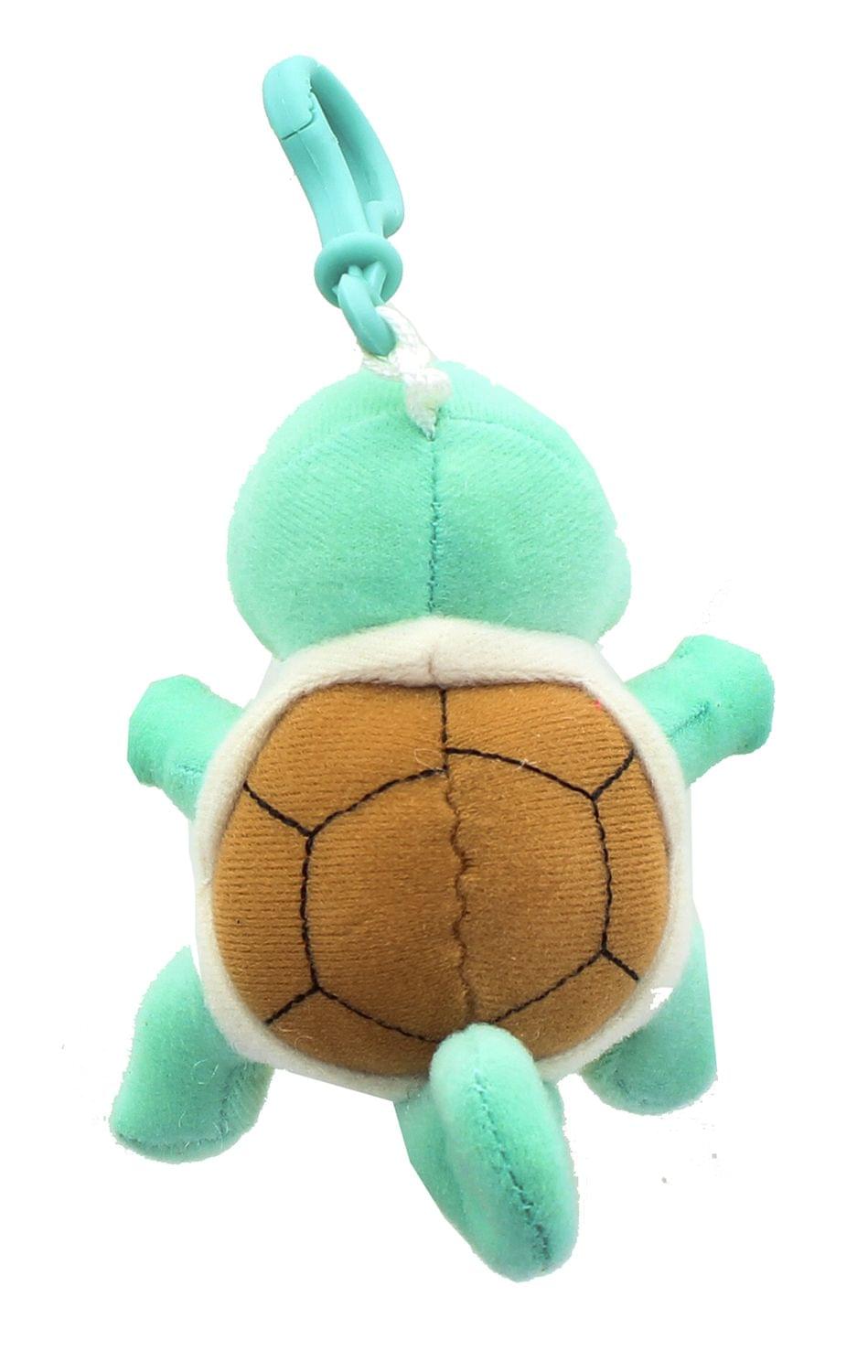 Pokemon 3 Inch Plush Clip On - Squirtle