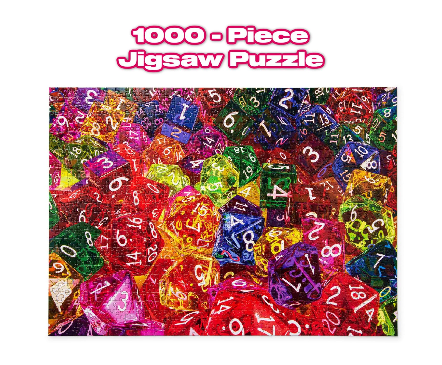Dice, Dice, Baby! 1000 Piece Jigsaw Puzzle