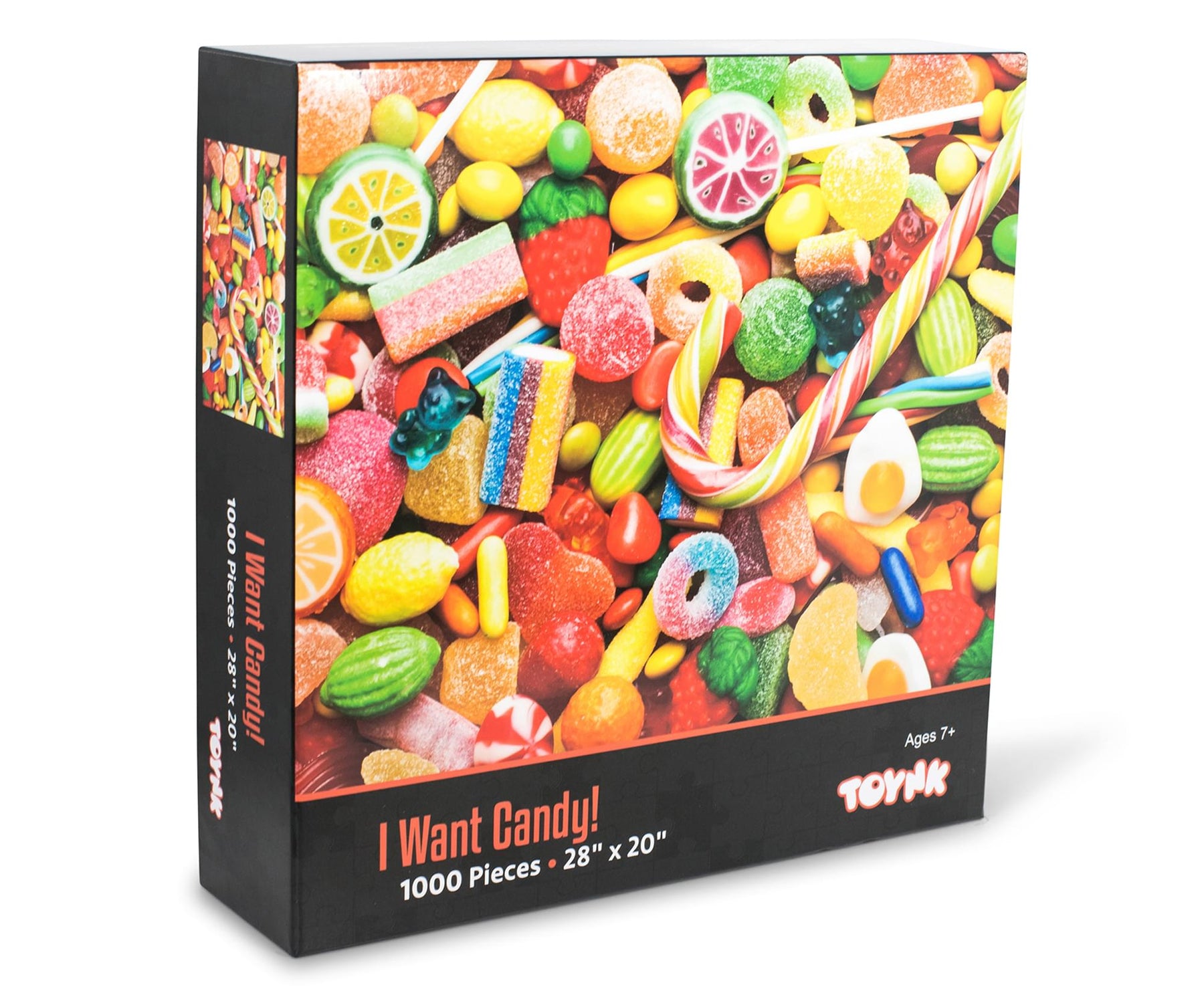 I Want Candy! Sugar Confectionery 1000 Piece Jigsaw Puzzle